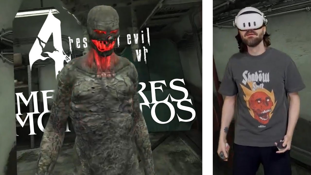 Resident Evil 4 VR - O cara brinca e brinca 😂 | MELHORES MOMENTOS