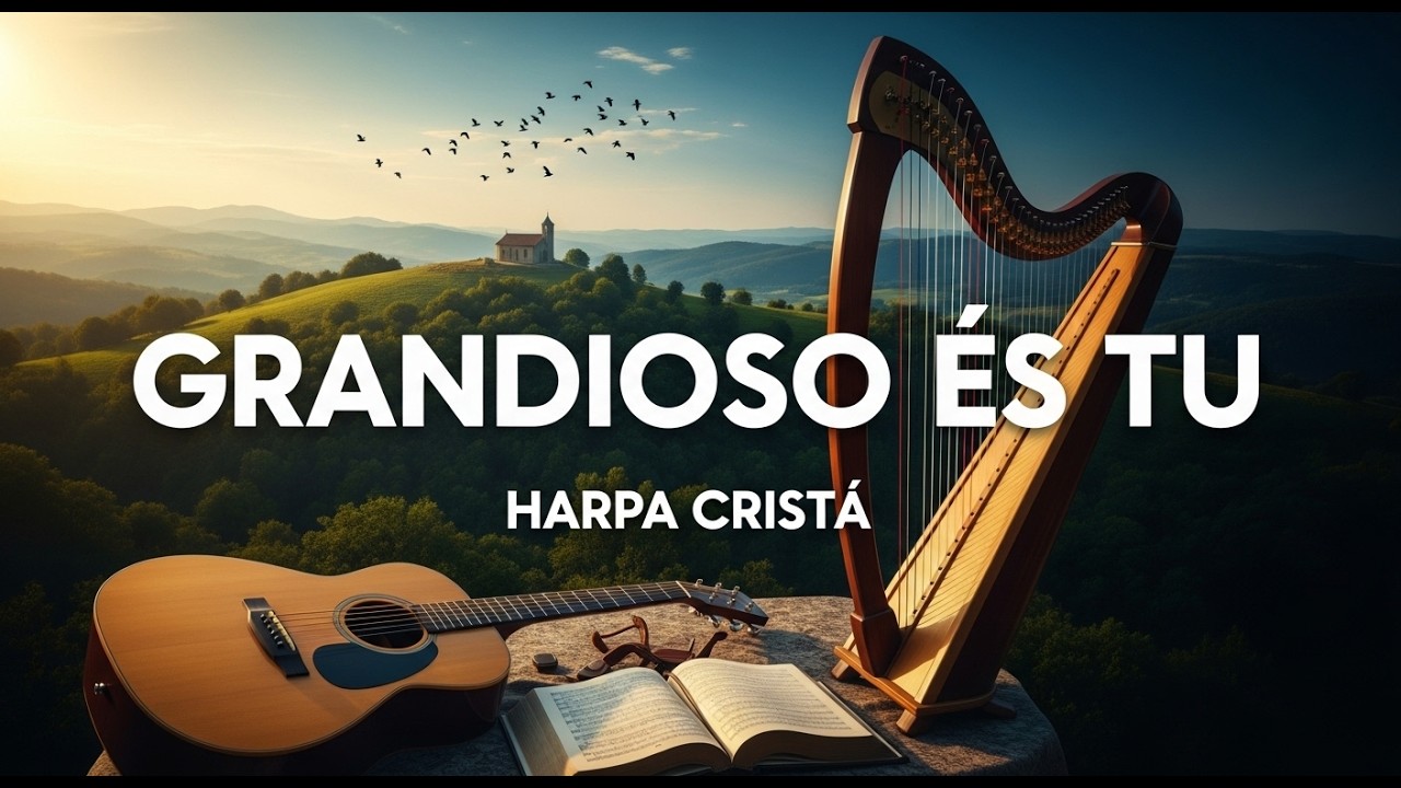 Grandioso És Tu | Harpa Cristã | Louvor Gospel Acústico Para Oração, Paz e Adoração