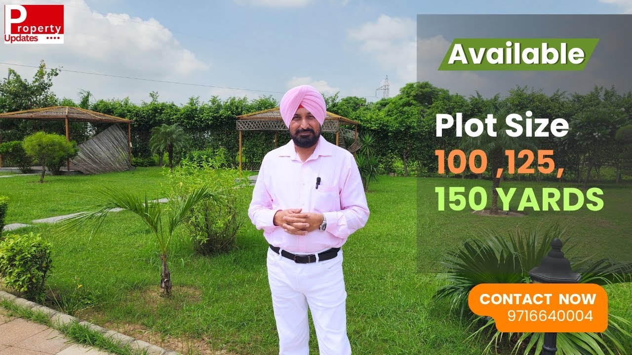 RERA Approved Gated Society Plots  available Near International Airport Chandigarh 