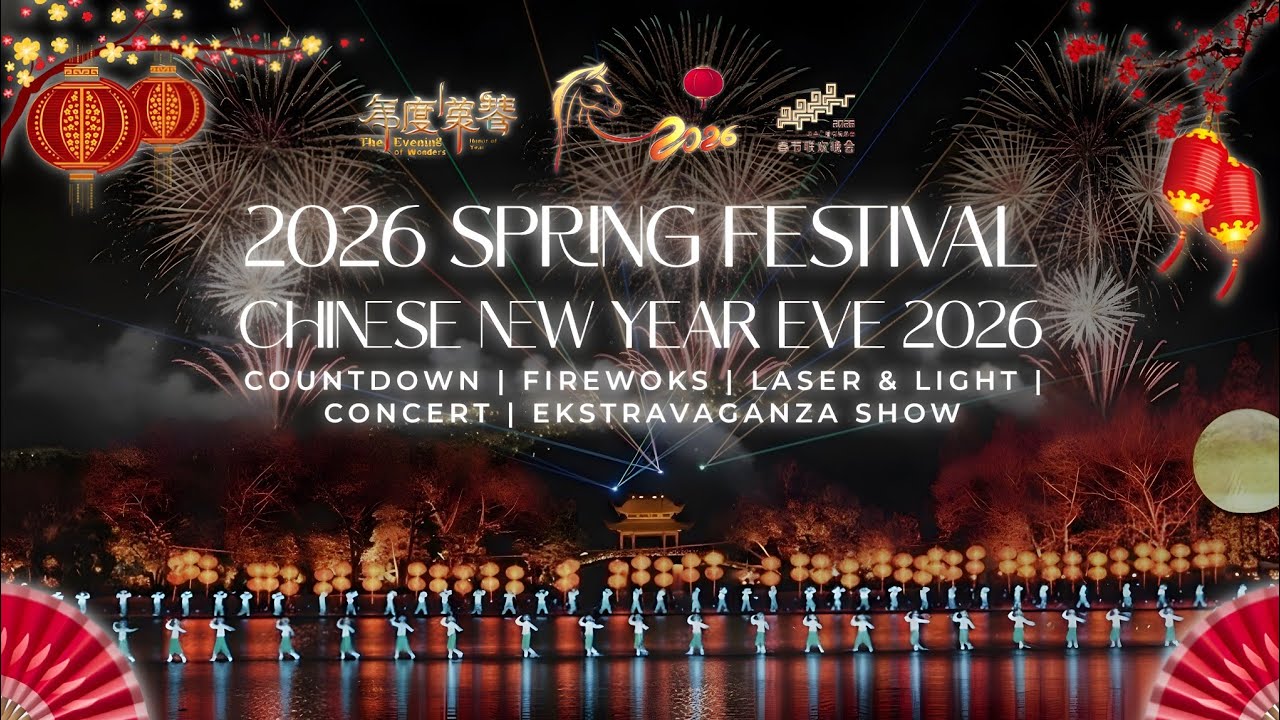 2026 Spring Festival - Chinese New Year's Eve Celebration Countdown and Ekstravaganza Show