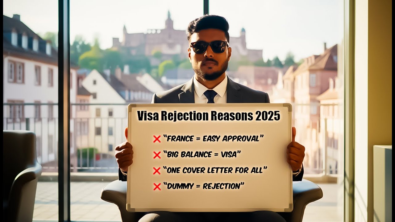 Schengen Visa Rejection Reasons INDIANS Must Know 🇮🇳 (2025)