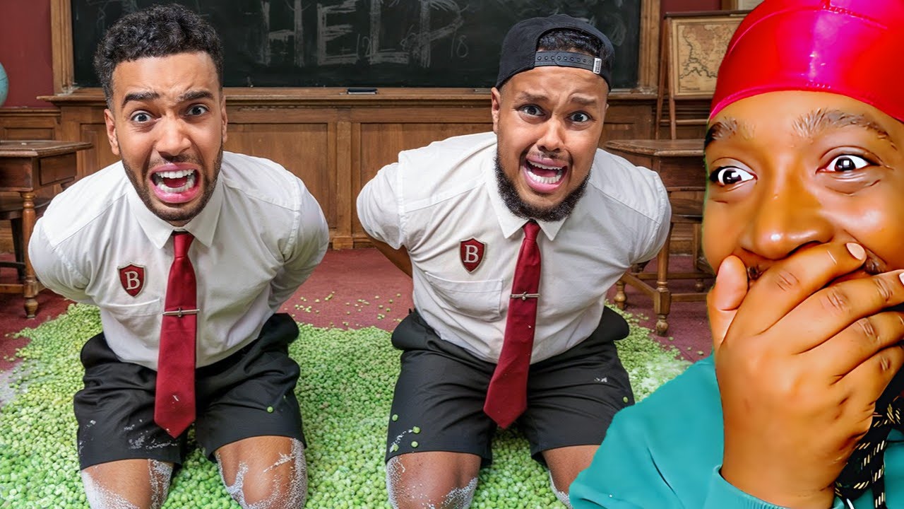 BRITISH SCHOOLS ARE INSANE..LAST TO LEAVE SCHOOL (AMERICAN REACTS)