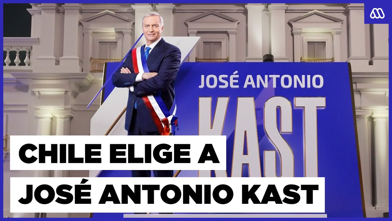Resultado oficial: Kast es el presidente electo de Chile