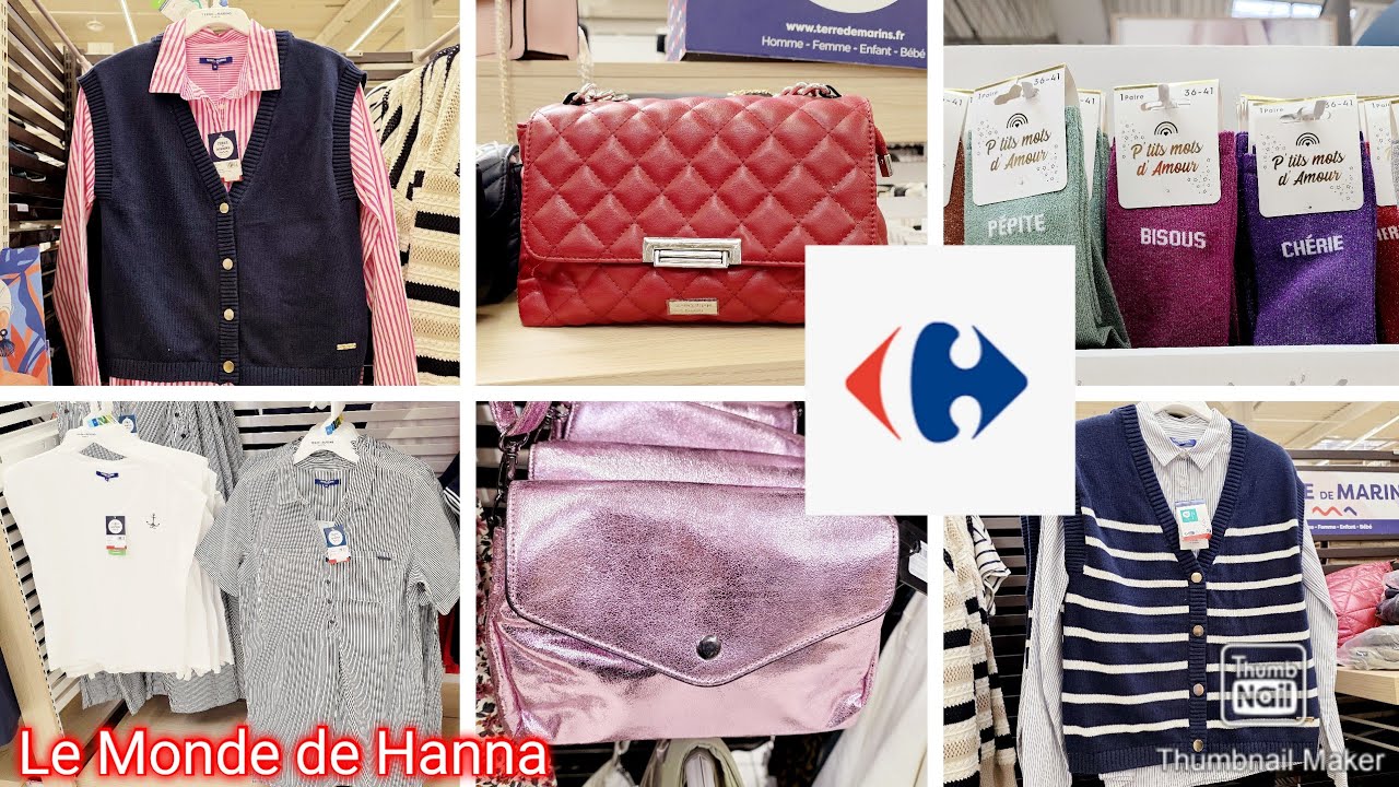 CARREFOUR FRANCE 15-03 NOUVELLE COLLECTION FEMME 