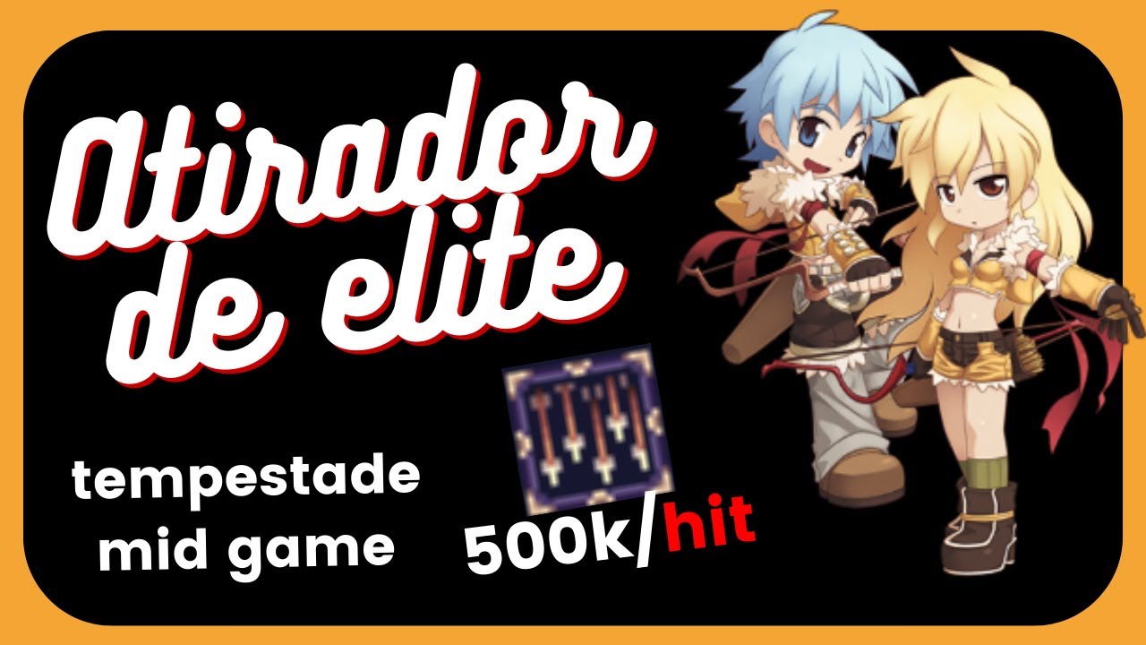RAGNATALES ATIRADOR DE ELITE DE TEMPESTADE DE FLECHAS MID GAME - INSTÂNCIA GLAST HEIM COMPLETA