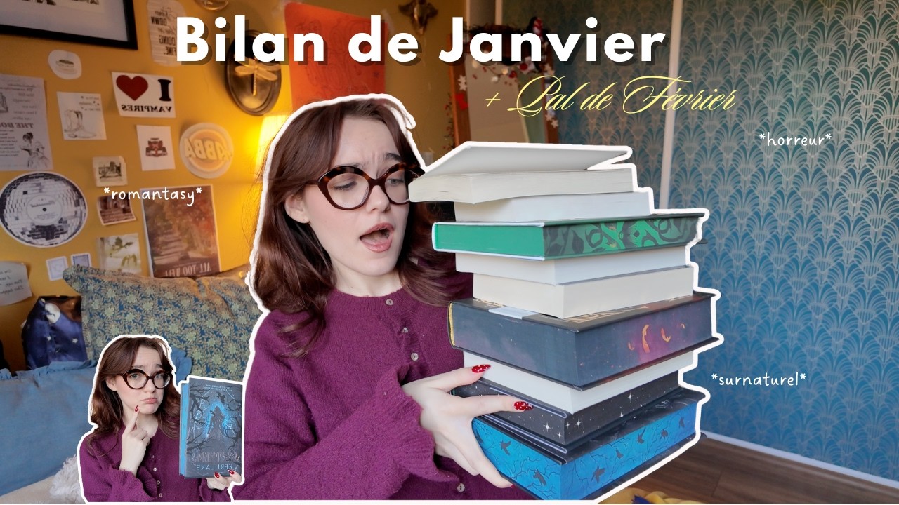 BILAN DE JANVIER + PAL DE FÉVRIER 📖⭐️🤎