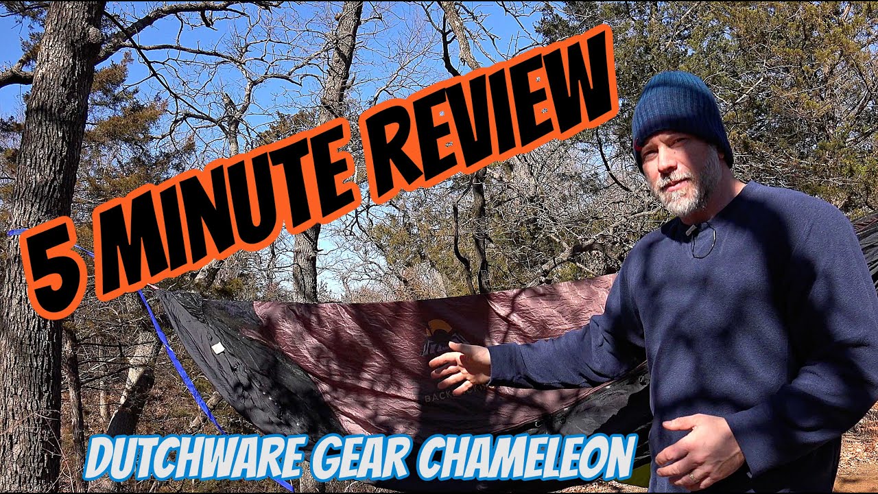 5 Minute Backpacking Gear Review // Dutchware Gear Chameleon