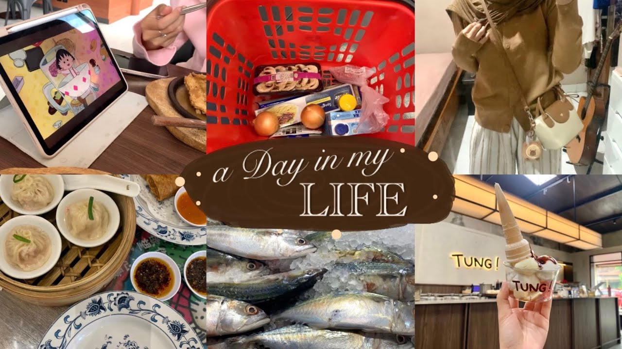 a Day in My Life: exam week, grocery shopping, trying viral food in jogja⭐️