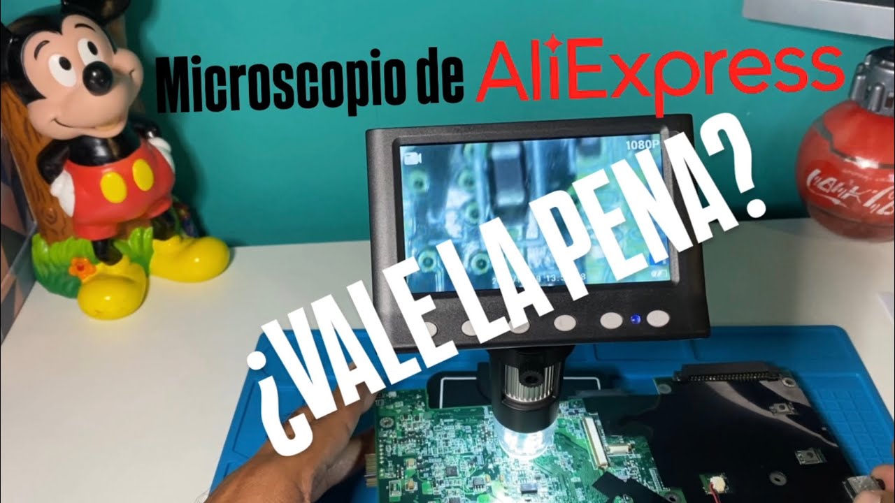 Microscopio de aliexpress! ¿Vale la pena?