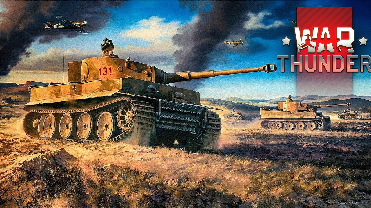 Tiger H1 realistic battles Gameplay - War Thunder