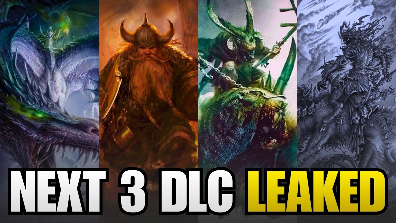 The NEXT 3 DLCs Leaked(?) with 8 Characters Packs, End Times & FLCs | Total War Warhammer 3