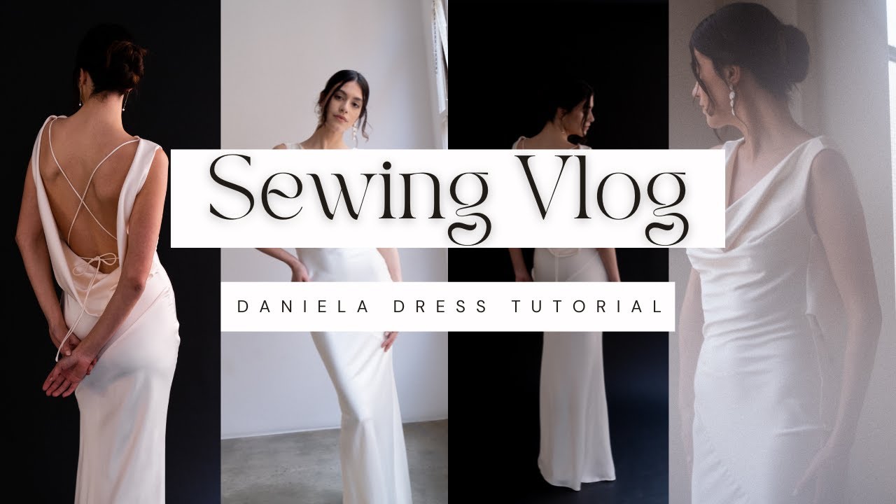 How to Sew a Plunging Neckline Dress | Daniela Dress + PDF Pattern