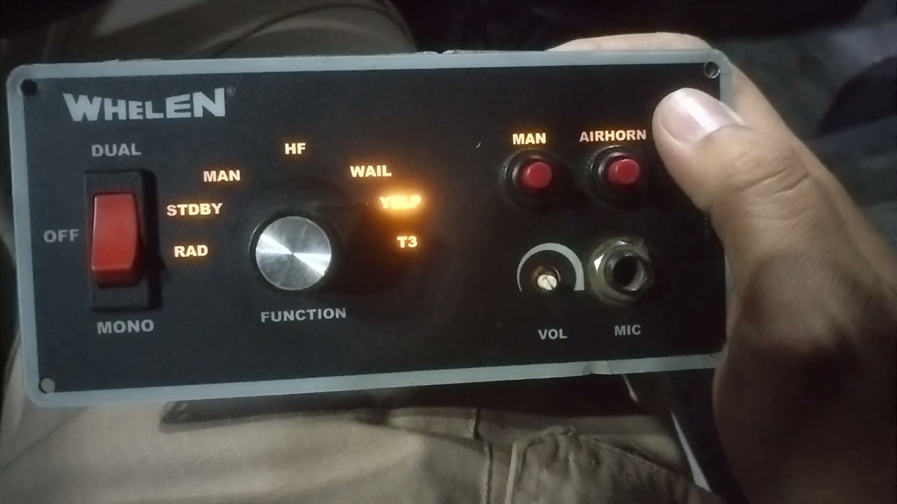 Desempolvando mi Whelen 295HFSC7/ Dusting my Whelen 295HFSC7