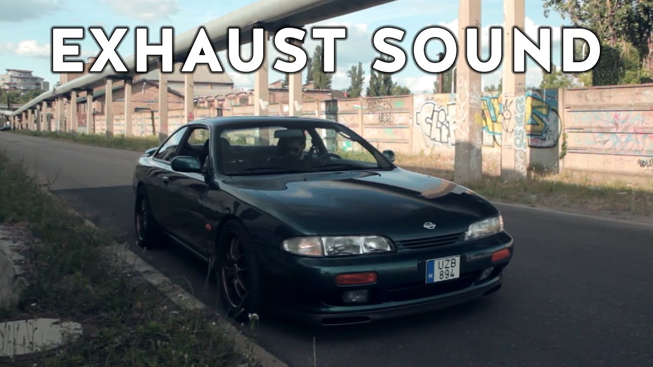 NISSAN 200SX S14 (SR20DET) EXHAUST SOUND
