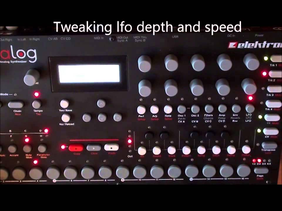 Analog Four - DubTech tutorial