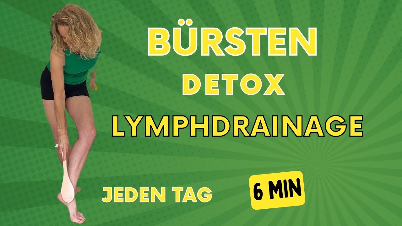 BÜRSTENMASSAGE ANLEITUNG    #lymphdrainage