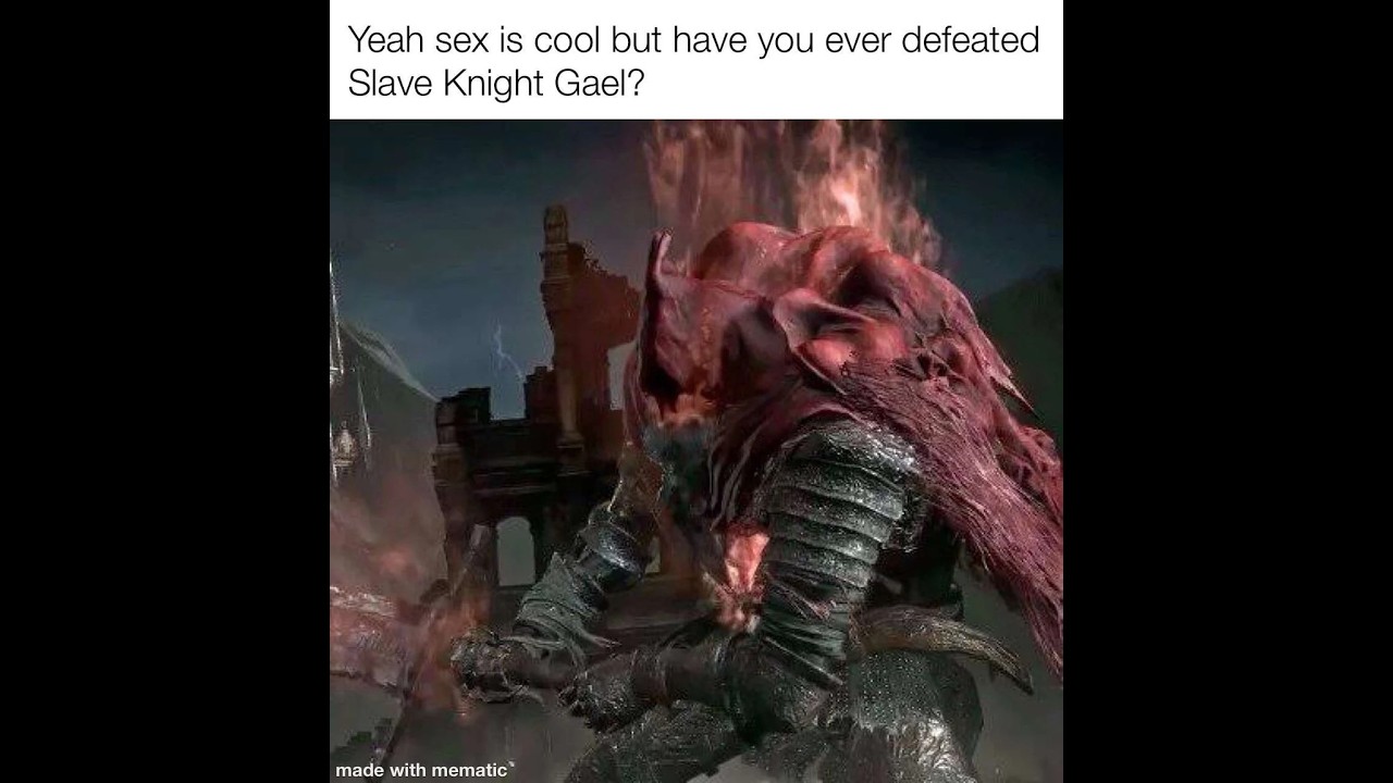 I kill Slave Knight Gael every day till i die. part: 365(One year Anniversary) Why i kill Gael daily