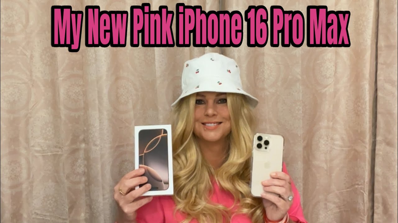 iPhone 16 Pro Max aesthetics this is a pink sand, pink gold phone