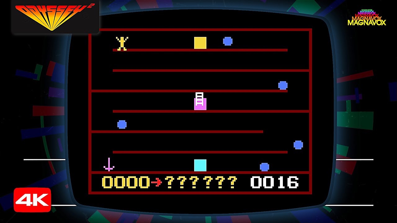 Magnavox Odyssey 2 - Philips Videopac: Pick Axe Pete! (1982) (Videopac 43) Longplay