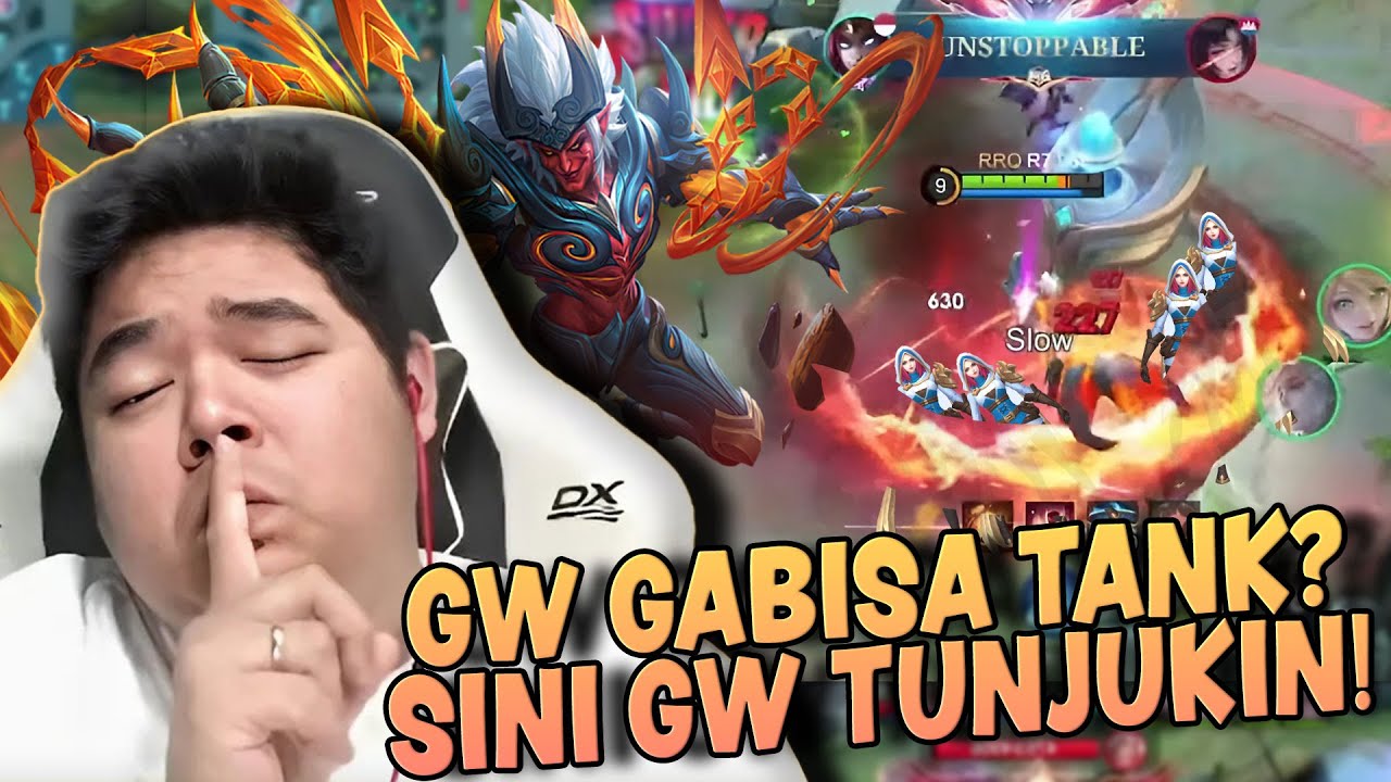 GW TUNJUKIN CARA BERMAIN TANK YANG SESUNGGUHNYA !!! #MLBB