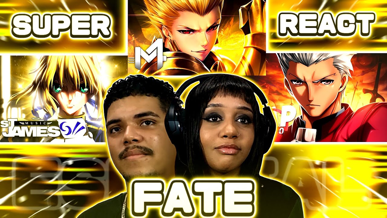 REACT em CASAL: Archer, Saber, Gilgamesh (Fate) | Kaito, St James, M4rkim [Yoru e Asa React]