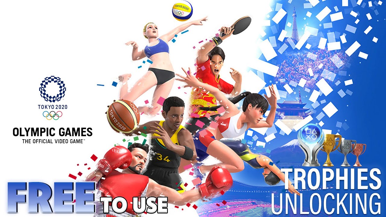 Olympic Games: Tokyo 2020 - All Trophies/Achievements Unlocking | PS4 Pro 1080p 60 FPS (FREE TO USE)