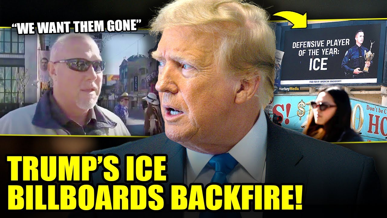Трамп разместил рекламу ICE и МГНОВЕННО пожалел об этом.