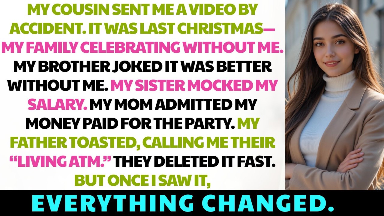 My Father  Toasted Me as the Family’s “Living ATM”—In a Video My Cousin Sent by Mistake.