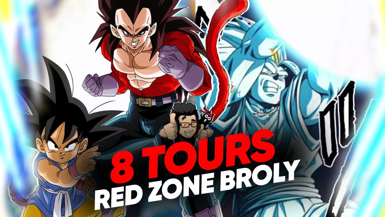 ENFIN RÉUSSI ! RED ZONE BROLY 8 TOURS ! DOKKAN BATTLE GBL