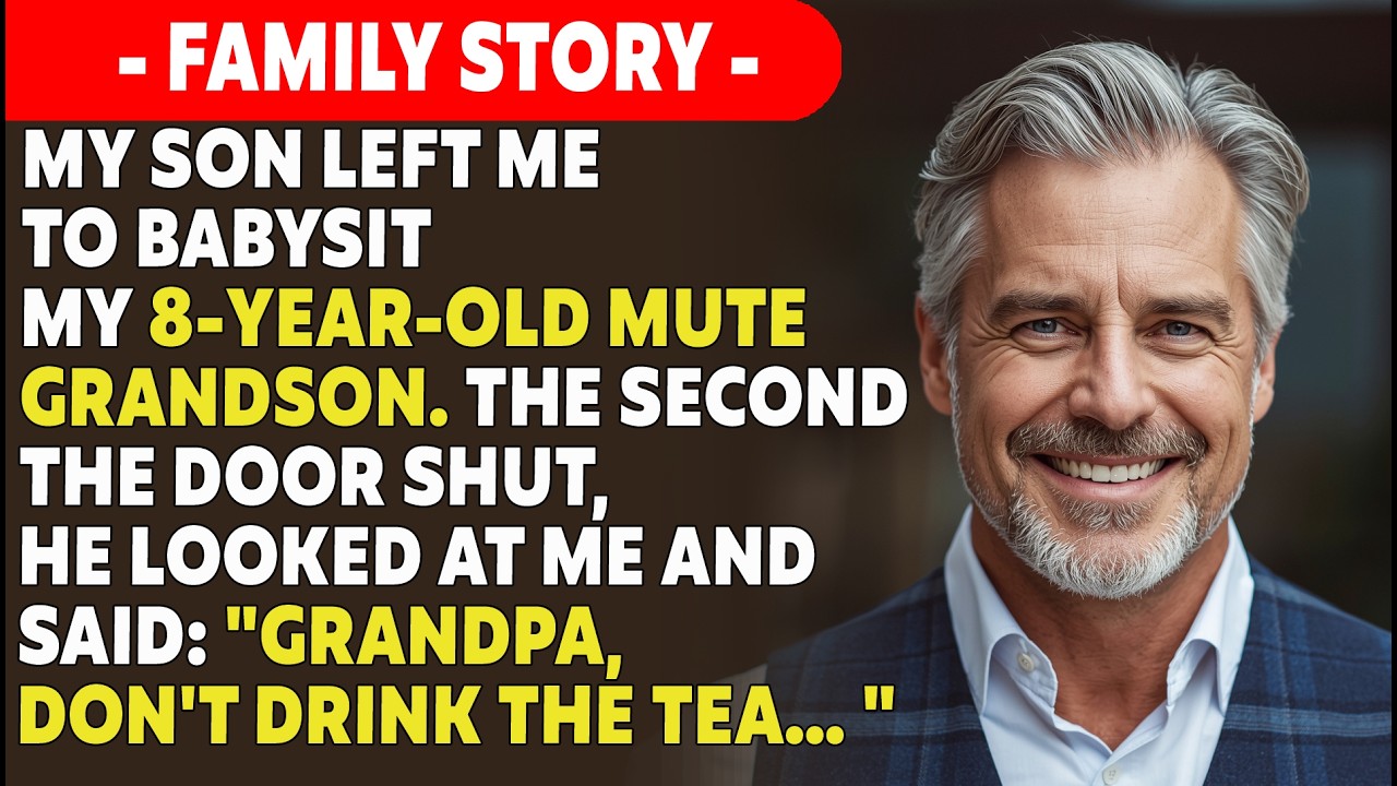 My Mute Grandson Spoke The Second His Parents Left — What He Said Saved My Life