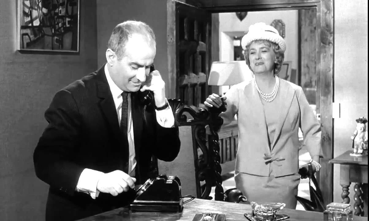 Louis de Fun&egrave;s : Pouic Pouic (1963) - Le mercure monte