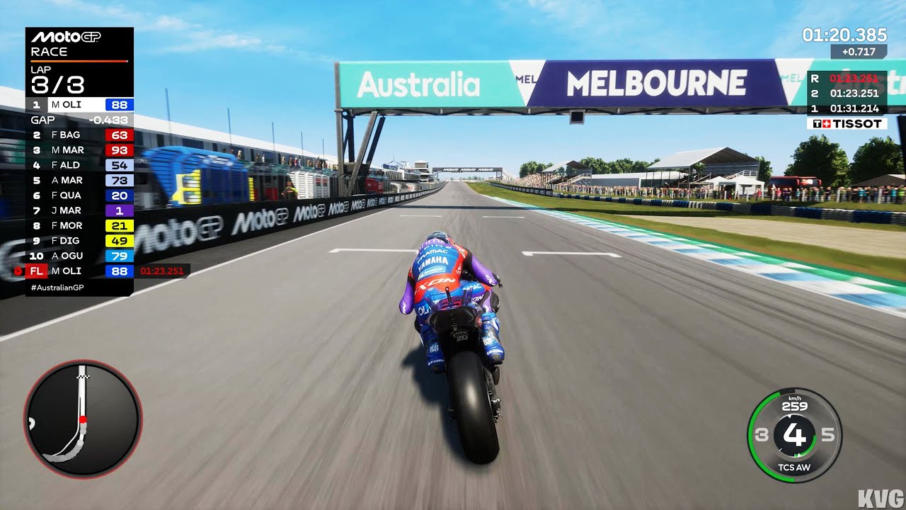 MotoGP 25 - Phillip Island (Australian Grand Prix) - Gameplay (PC UHD) [4K60FPS]