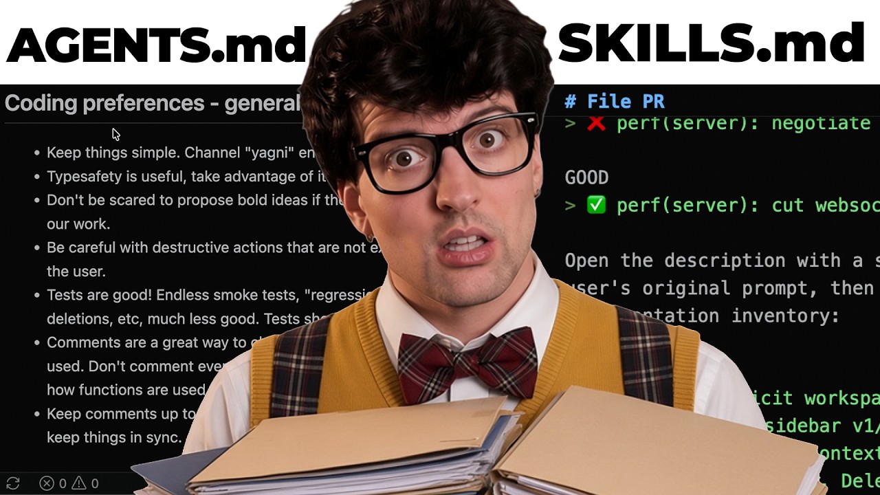 My AGENTS.md & SKILLS.md Breakdown (Don't copy them)