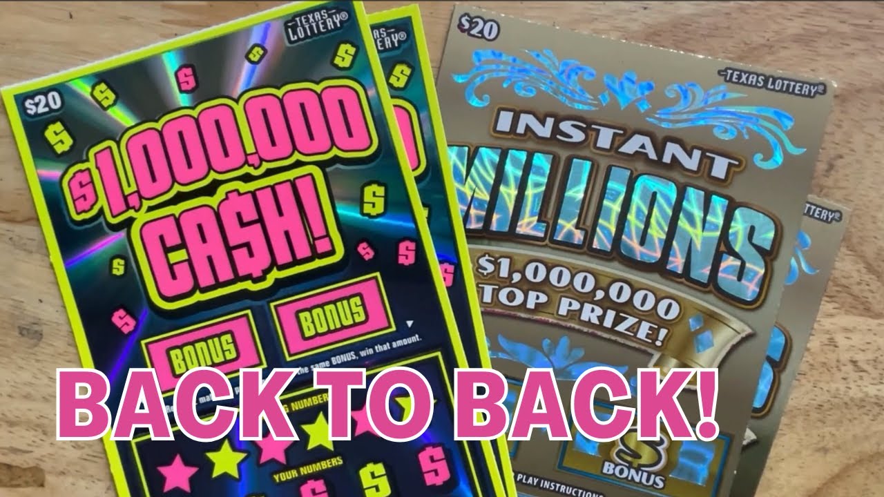 I Scratched $80 in $20 Tickets 🎟️ | Instant Millions & $1,000,000 Cash