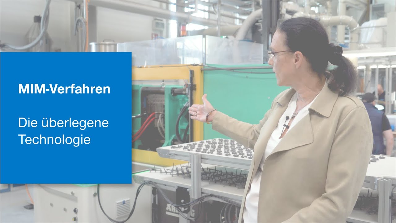 MIM-Technologie // Metal Injection Moulding - Vorteile aus zwei Welten