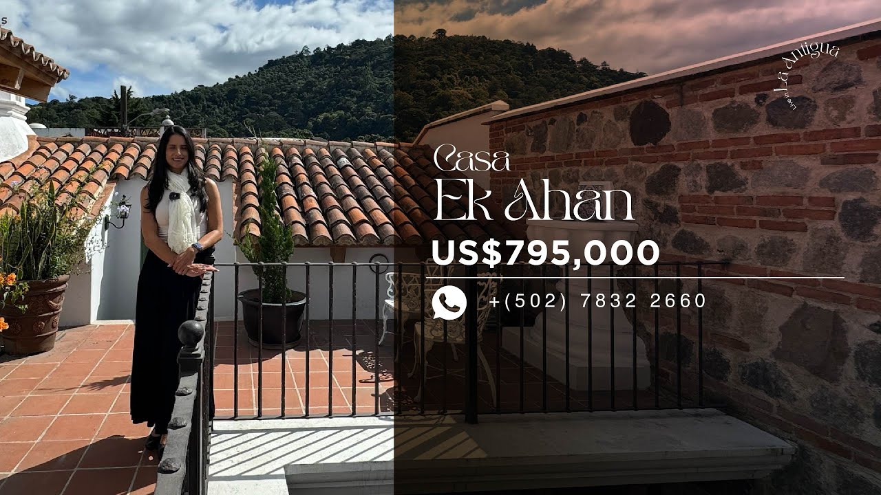 Casa en Venta en Antigua Guatemala US$795,000 | ID: CV139