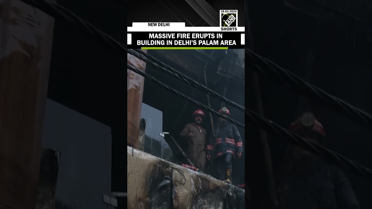 Fire breaks out in building in Delhi&rsquo;s Palam; several fear trapped