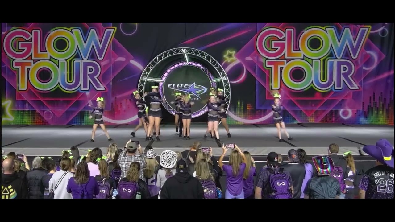 Elite All Stars Mini Mavericks Deep South Glow Tour Cheering Competition in RI