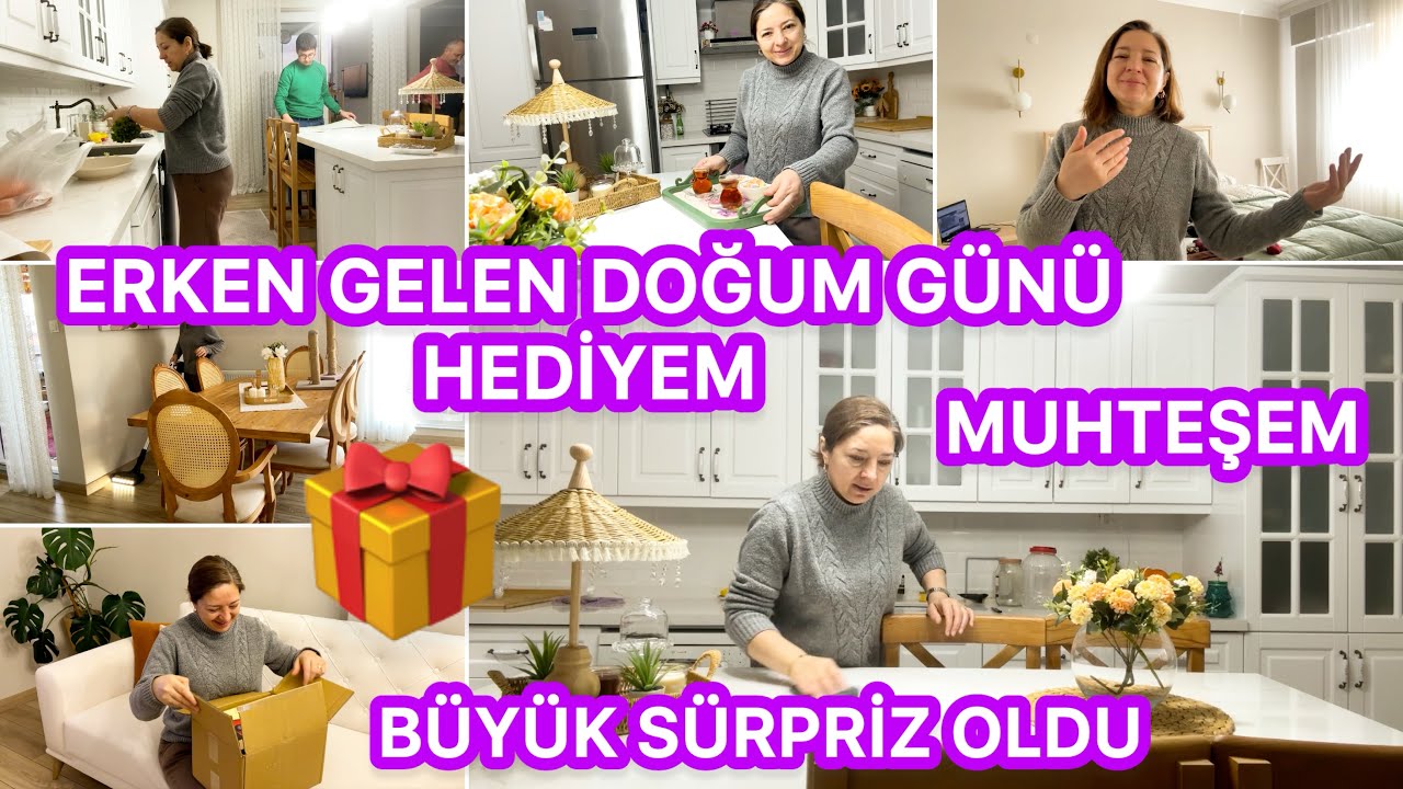 MUHTEŞEM HEDİYEM🎁BÜYÜK SÜRPRİZ OLDU🤩BAYILDIM🤌🏼HİÇ BEKLEMİYORDUM🥺AİLEM YETİŞTİ‼️EŞİM BEĞENMEDİ‼️