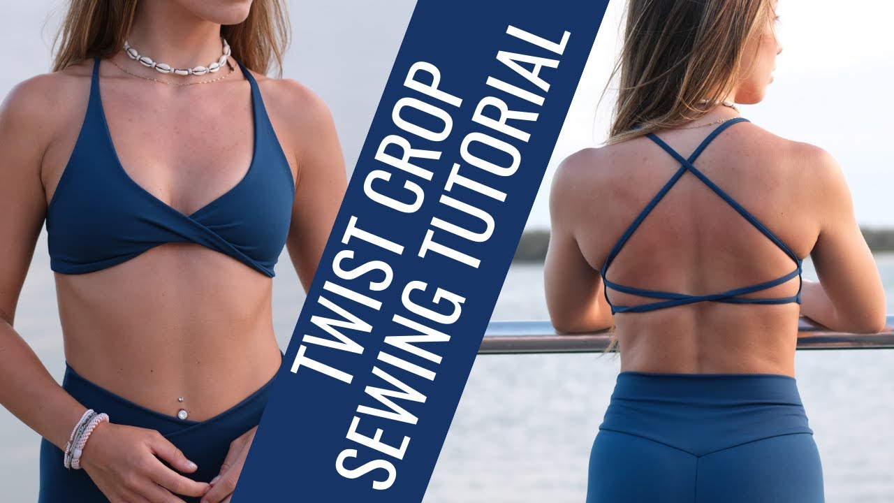 Twist Gym Top Sewing Tutorial | Nat's Patterns
