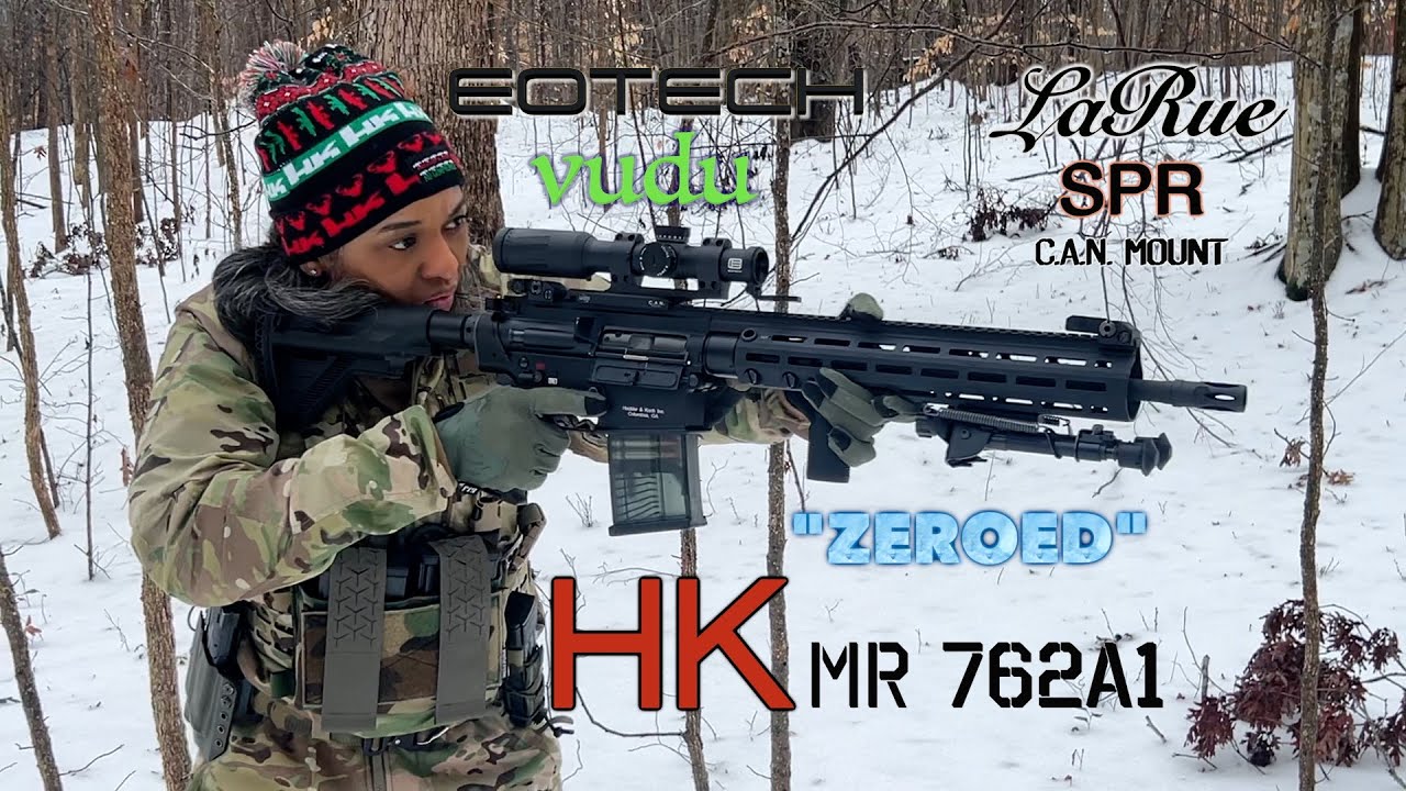EoTech VUDU 1X6 и крепление LaRue SPR 0 на HK MR762A1