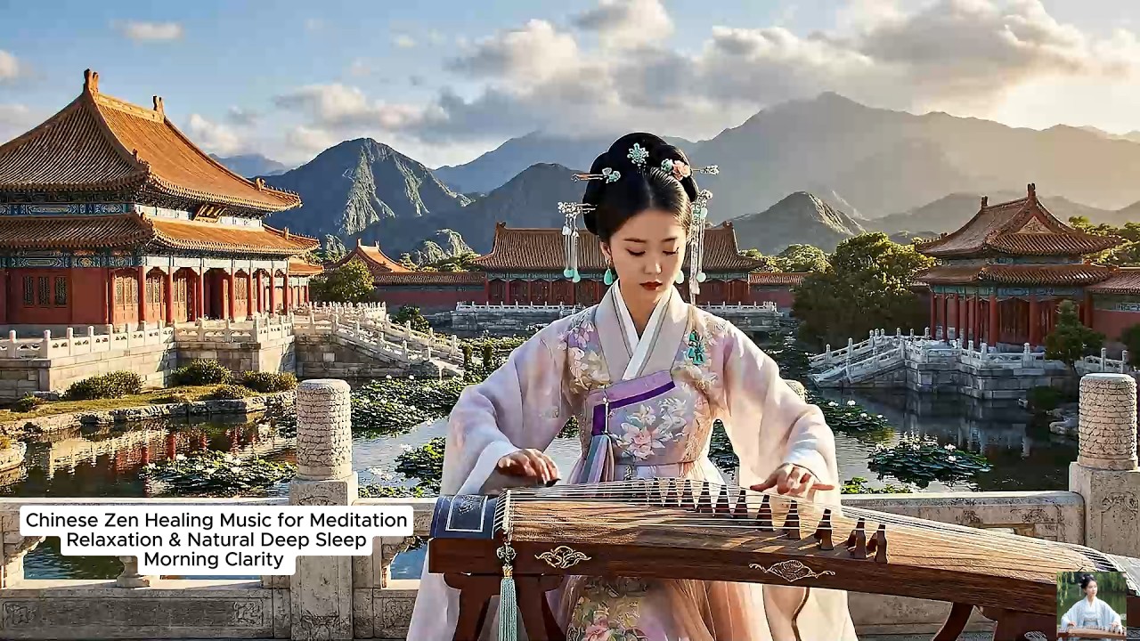 Chinese Zen Healing Music for Meditation, Relaxation & Natural Deep Sleep-Morning Clarity