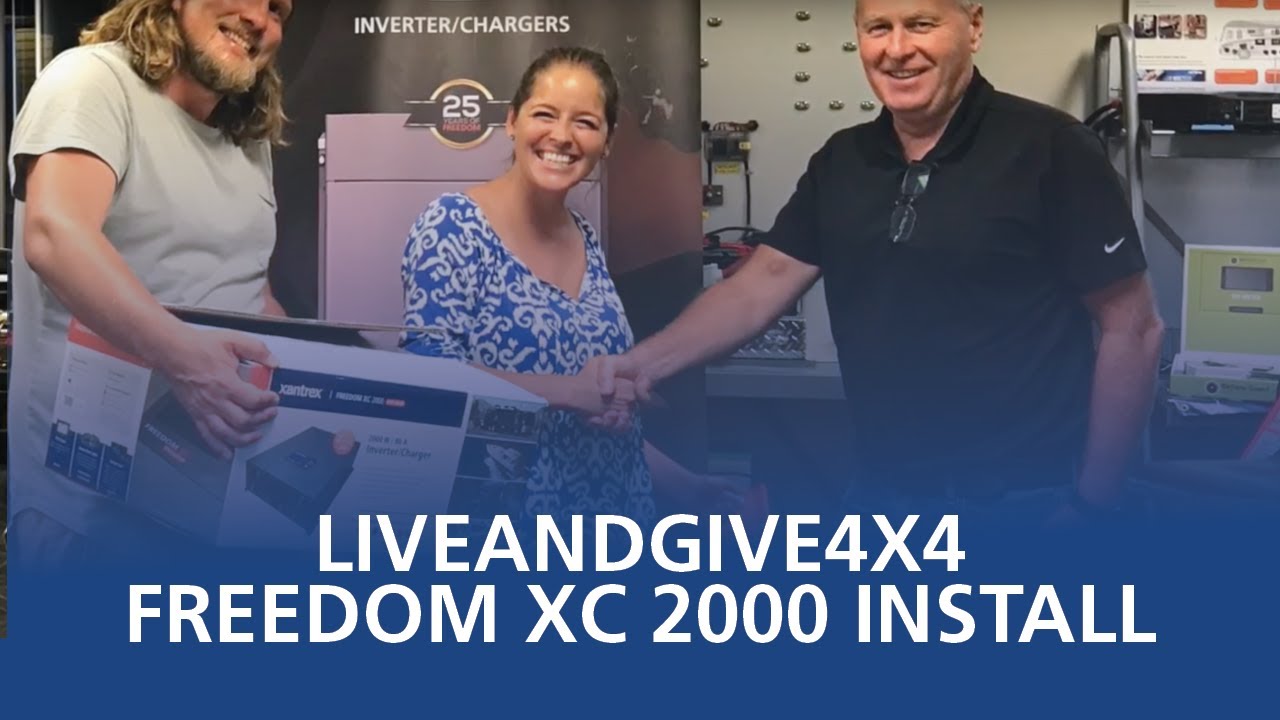 RV FREEDOM XC 2000 Installation - LiveandGive4x4