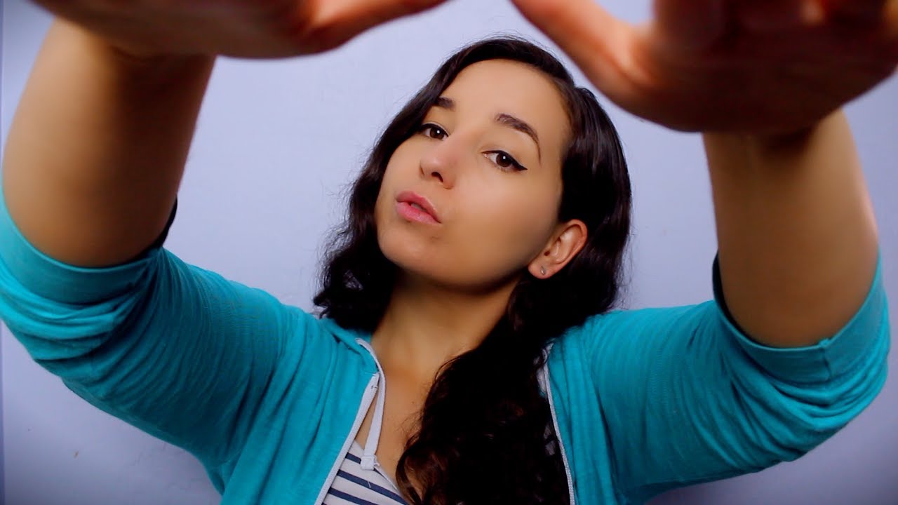 ASMR Finger Flutters around your HEAD! (hand sounds, finger snapping & personal attention)