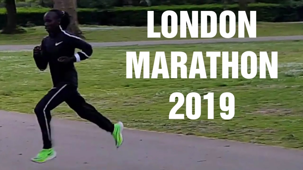 LONDON MARATHON 2019 | Vivian Cheruiyot STRIDES/SLOW MOTION