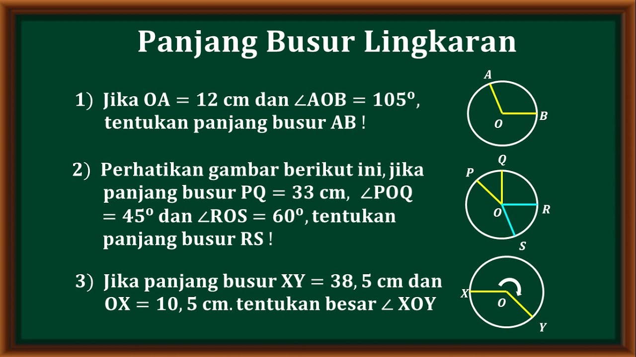 Panjang Busur Lingkaran