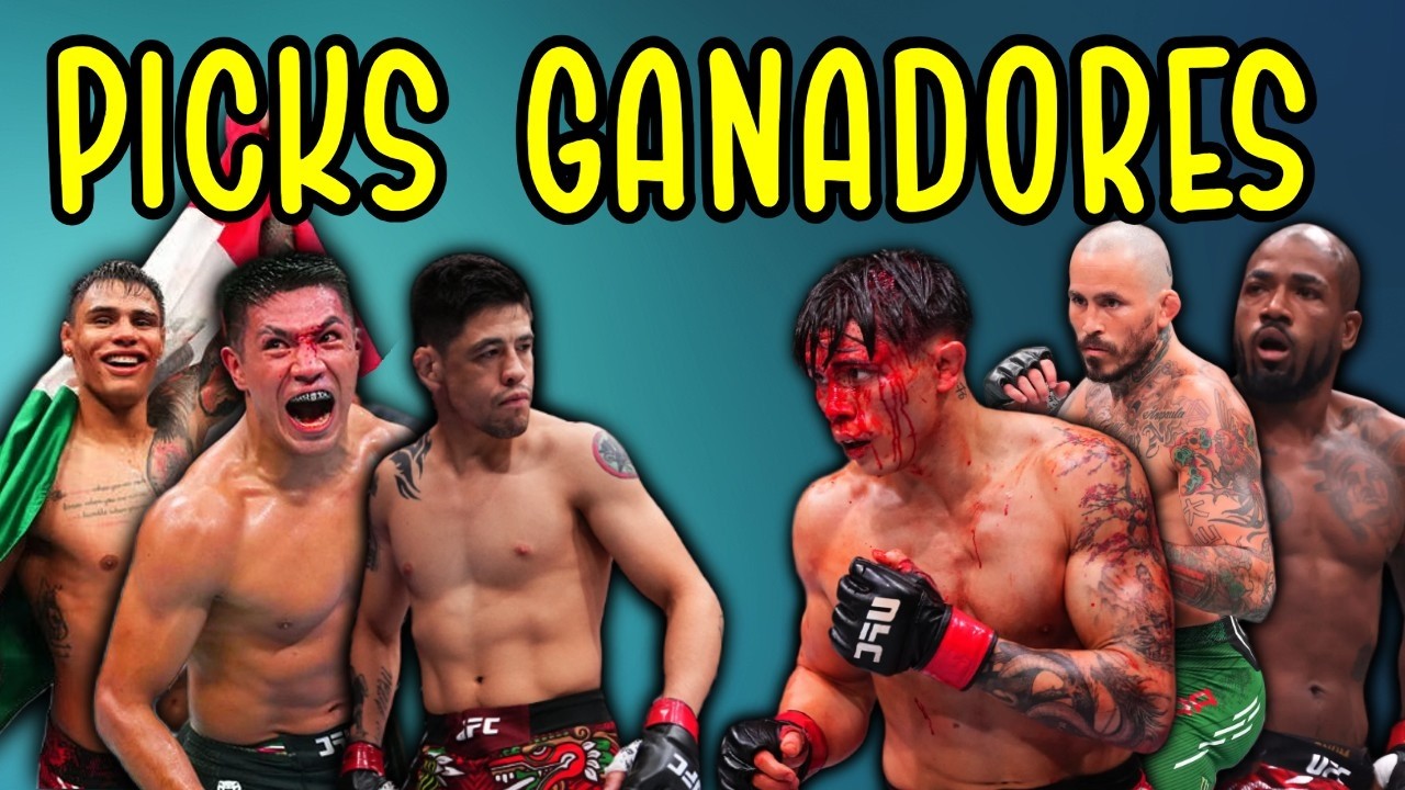 UFC Mexico Moreno VS Kavanagh ¿Quien Gana? Predicciones para el Main Card