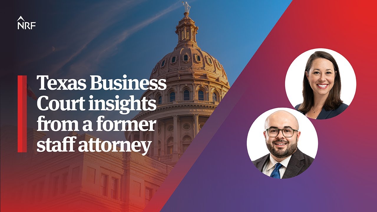 Texas Business Court Insider | Texas Business Court insights from a former staff attorney