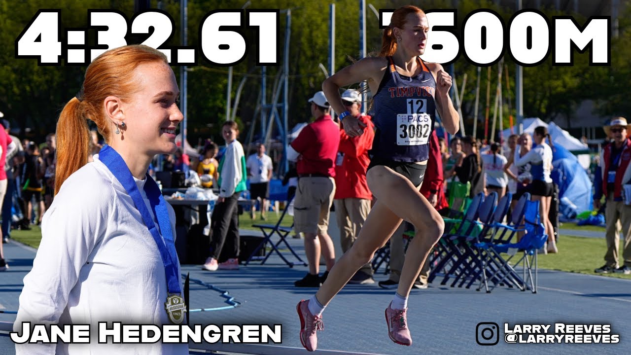 Utah State Record | 4:32 1600m | Jane Hedengren | BYU Invitational