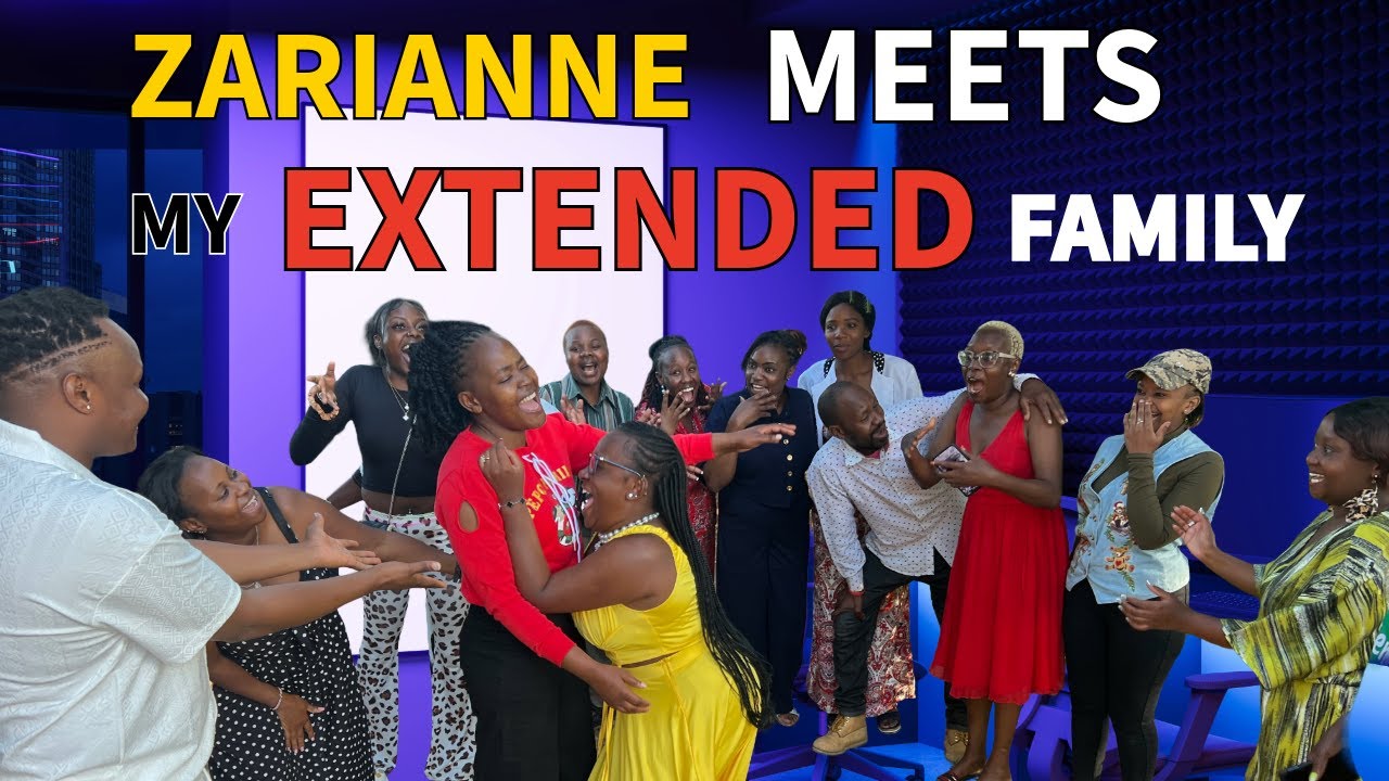 Emotional reactions as Zarianne meets my extended family as a surprise 😍